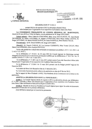 Recueil des actes administratifs mars 2012