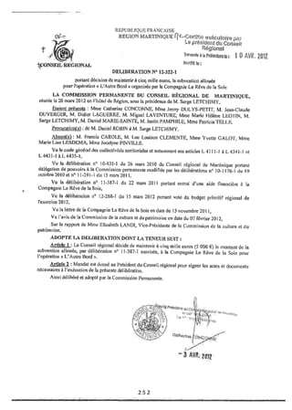 Recueil des actes administratifs mars 2012