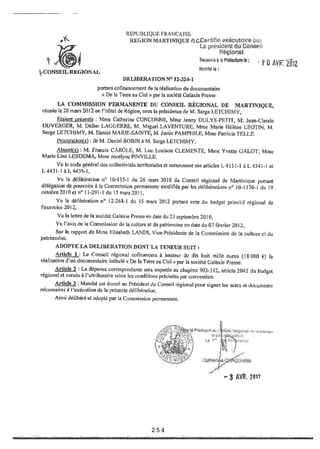 Recueil des actes administratifs mars 2012