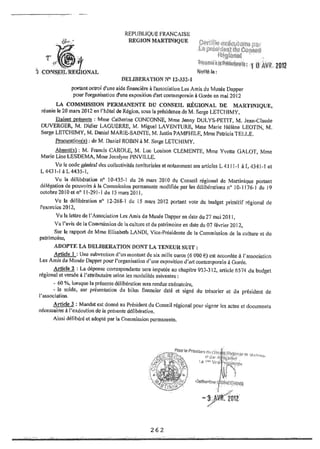 Recueil des actes administratifs mars 2012