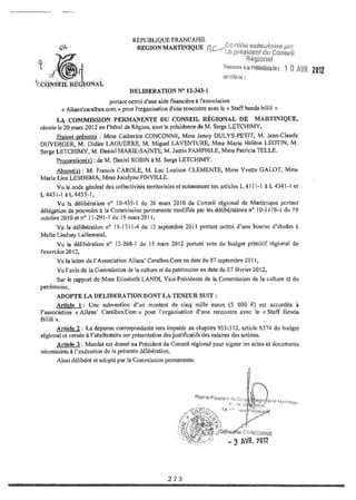 Recueil des actes administratifs mars 2012