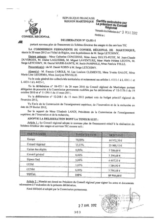 Recueil des actes administratifs mars 2012