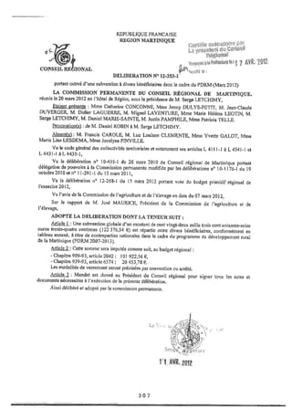 Recueil des actes administratifs mars 2012