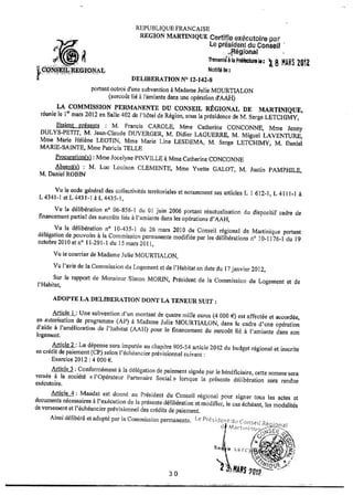 Recueil des actes administratifs mars 2012