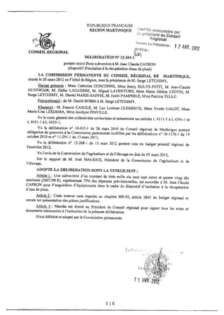 Recueil des actes administratifs mars 2012