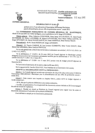 Recueil des actes administratifs mars 2012