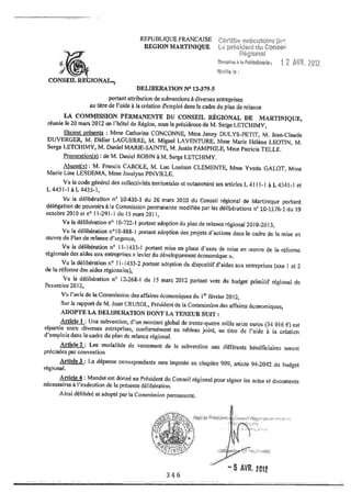 Recueil des actes administratifs mars 2012