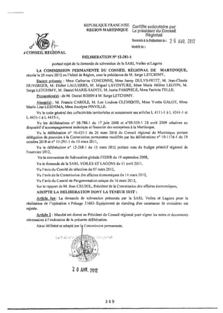 Recueil des actes administratifs mars 2012