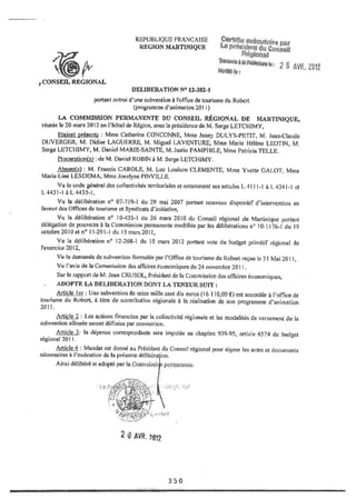 Recueil des actes administratifs mars 2012