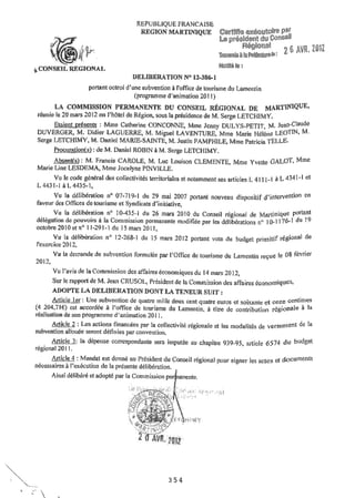 Recueil des actes administratifs mars 2012