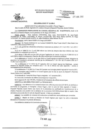 Recueil des actes administratifs mars 2012