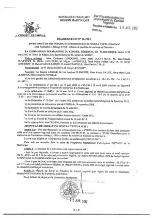 Recueil des actes administratifs mars 2012