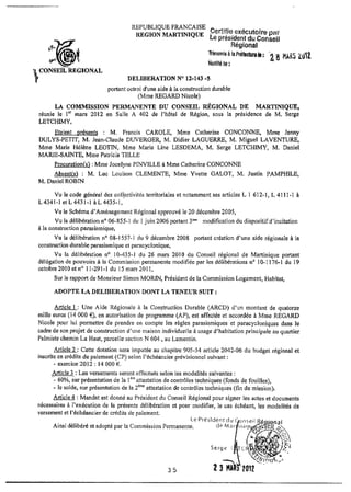 Recueil des actes administratifs mars 2012