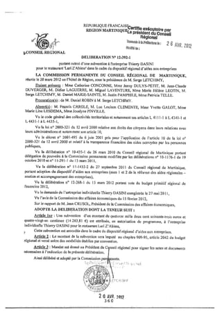 Recueil des actes administratifs mars 2012