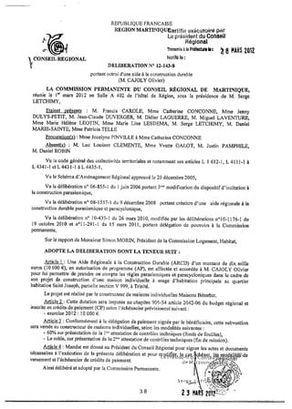 Recueil des actes administratifs mars 2012