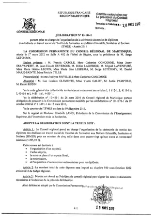 Recueil des actes administratifs mars 2012