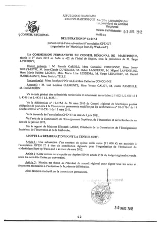 Recueil des actes administratifs mars 2012