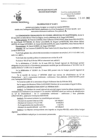 Recueil des actes administratifs mars 2012
