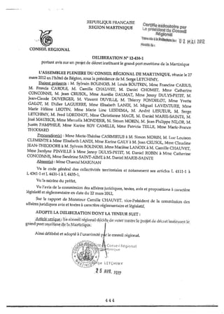 Recueil des actes administratifs mars 2012