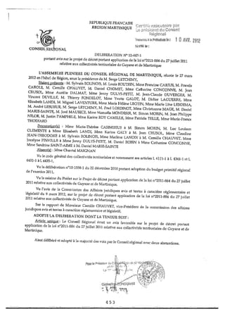 Recueil des actes administratifs mars 2012