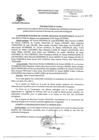 Recueil des actes administratifs mars 2012