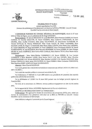 Recueil des actes administratifs mars 2012