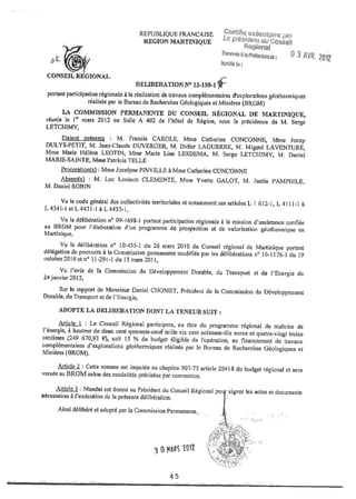 Recueil des actes administratifs mars 2012