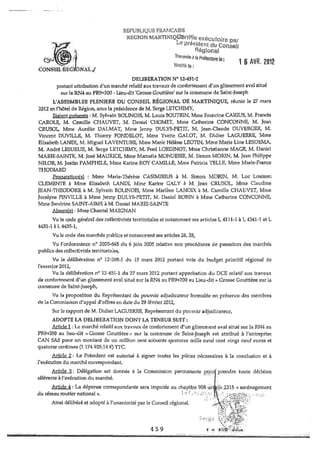 Recueil des actes administratifs mars 2012