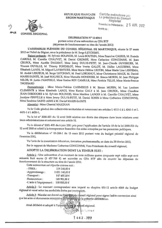 Recueil des actes administratifs mars 2012