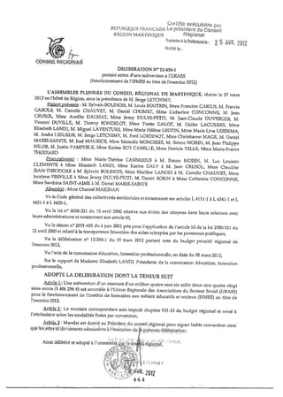 Recueil des actes administratifs mars 2012