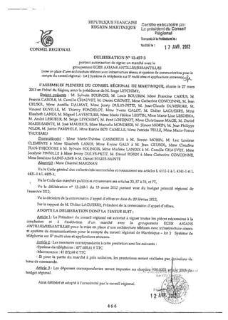 Recueil des actes administratifs mars 2012