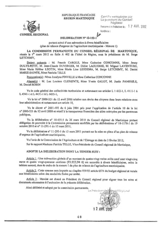 Recueil des actes administratifs mars 2012