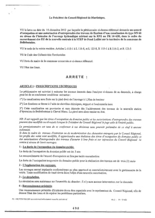 Recueil des actes administratifs mars 2012