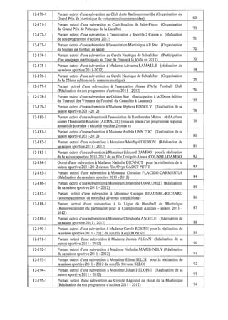 Recueil des actes administratifs mars 2012