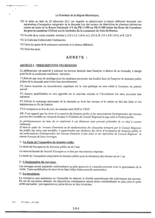 Recueil des actes administratifs mars 2012