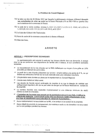 Recueil des actes administratifs mars 2012