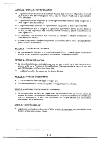 Recueil des actes administratifs mars 2012