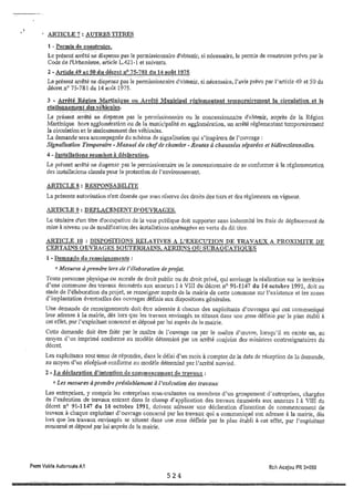 Recueil des actes administratifs mars 2012