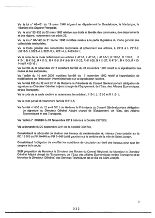 Recueil des actes administratifs mars 2012