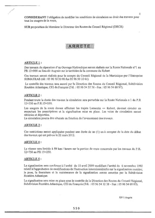 Recueil des actes administratifs mars 2012