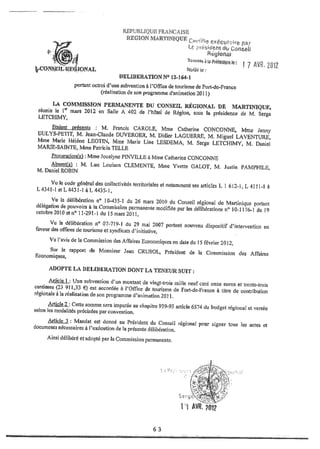 Recueil des actes administratifs mars 2012