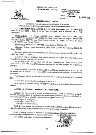 Recueil des actes administratifs mars 2012