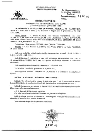 Recueil des actes administratifs mars 2012