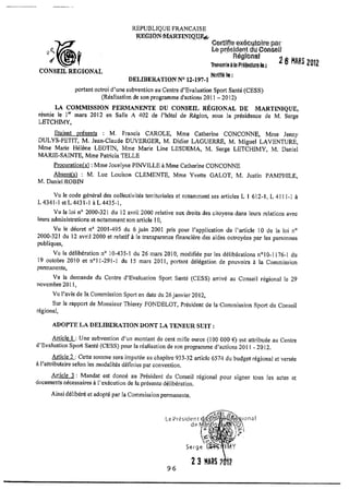 Recueil des actes administratifs mars 2012