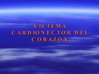SISTEMA CARDIONECTOR DEL CORAZÓN 