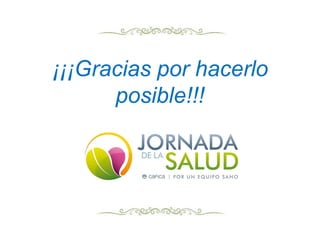 ¡¡¡Gracias por hacerlo
posible!!!