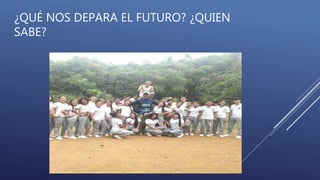 ¿QUÉ NOS DEPARA EL FUTURO? ¿QUIEN
SABE?
 