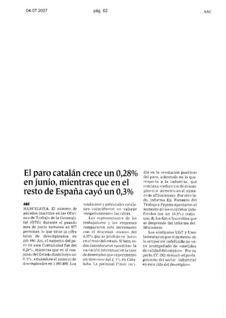 Reculll de premsa 7/07/04