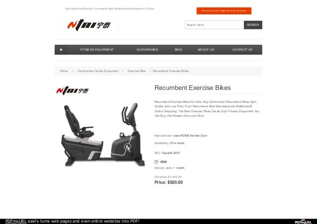 recumbent online