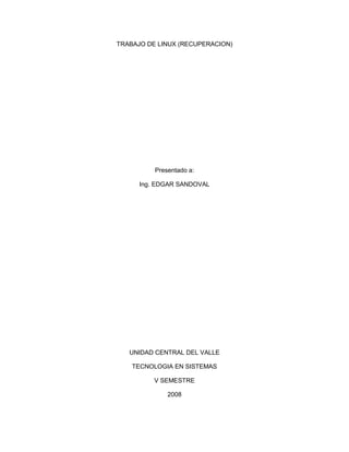 Recuparacion Linux